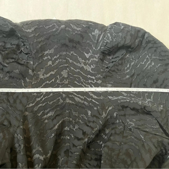 H&M Wrap Sateen Long Sleeve Dress Small NWT 100% Viscose - Picture 12 of 15